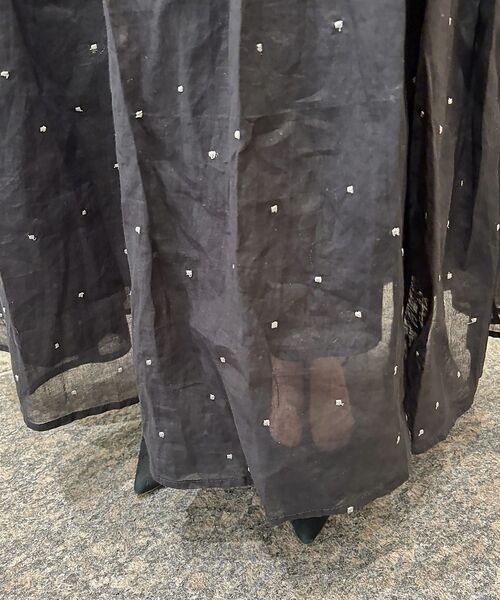 Rouge vif la cle / ルージュ・ヴィフ ラクレ ロング・マキシ丈スカート | インドドット刺繍ギャザーフレア切り替えスカート/ウエストゴム【予約】 | 詳細28