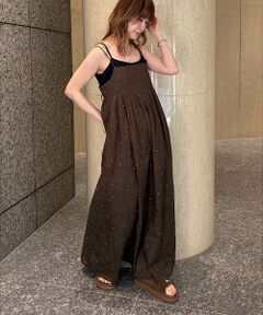 Rouge vif la cle / ルージュ・ヴィフ ラクレ ワンピース | 【2026SS新作】【人気追加】インドドット刺繍キャミワンピース【予約】