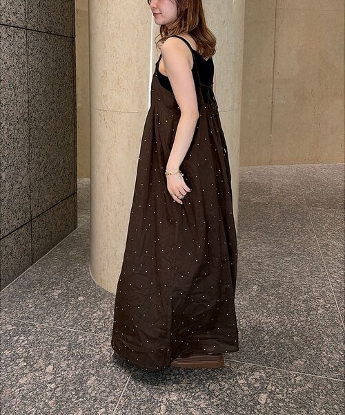 Rouge vif la cle / ルージュ・ヴィフ ラクレ ワンピース | 【2026SS新作】【人気追加】インドドット刺繍キャミワンピース【予約】 | 詳細3