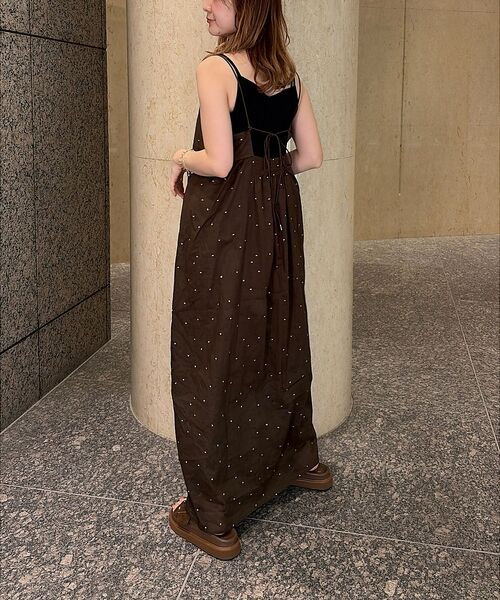 Rouge vif la cle / ルージュ・ヴィフ ラクレ ワンピース | 【2026SS新作】【人気追加】インドドット刺繍キャミワンピース【予約】 | 詳細4