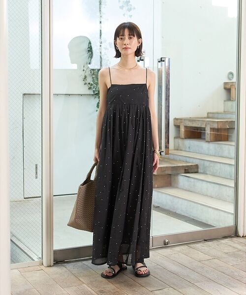 Rouge vif la cle / ルージュ・ヴィフ ラクレ ワンピース | 【2026SS新作】【人気追加】インドドット刺繍キャミワンピース【予約】 | 詳細21