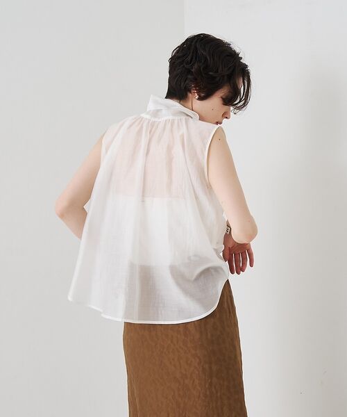 Rouge vif la cle / ルージュ・ヴィフ ラクレ シャツ・ブラウス | 前後2WAYビッグボウタイリボンブラウス【予約】 | 詳細4