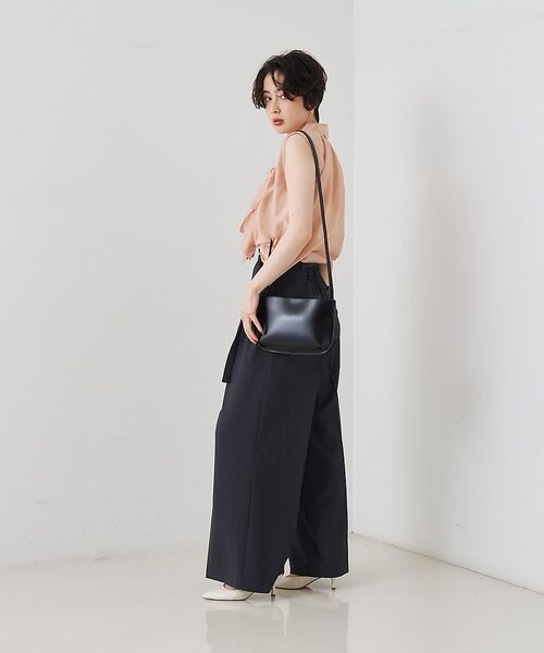 Rouge vif la cle / ルージュ・ヴィフ ラクレ シャツ・ブラウス | 前後2WAYビッグボウタイリボンブラウス【予約】 | 詳細30