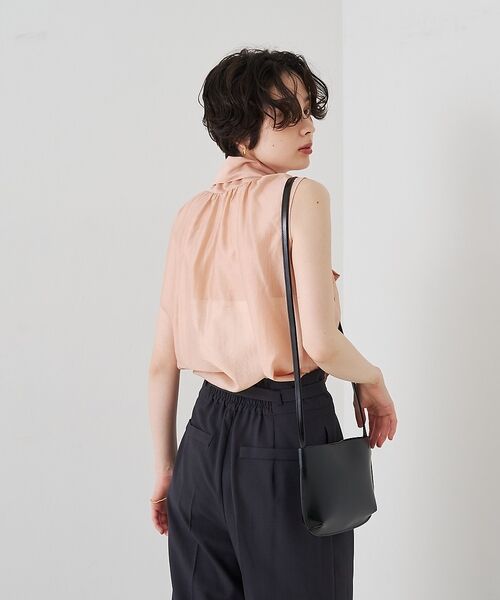 Rouge vif la cle / ルージュ・ヴィフ ラクレ シャツ・ブラウス | 前後2WAYビッグボウタイリボンブラウス【予約】 | 詳細24