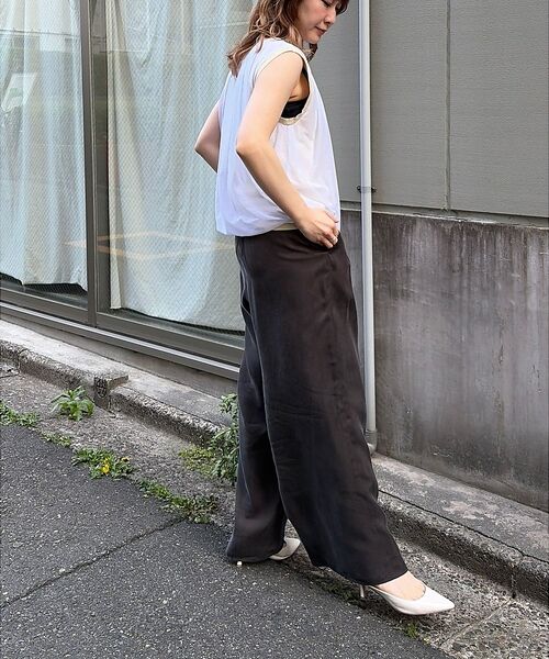 Rouge vif la cle / ルージュ・ヴィフ ラクレ ニット・セーター | 【一部店舗限定】チュールレイヤードニットトップス【予約】 | 詳細7