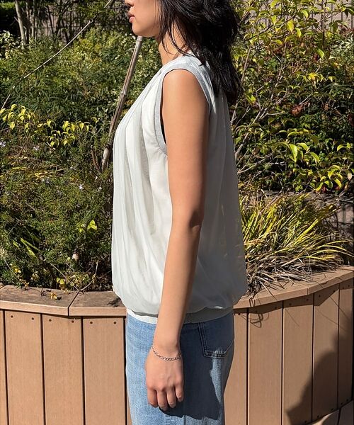 Rouge vif la cle / ルージュ・ヴィフ ラクレ ニット・セーター | 【一部店舗限定】チュールレイヤードニットトップス【予約】 | 詳細20