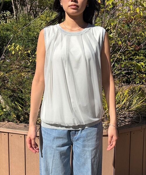 Rouge vif la cle / ルージュ・ヴィフ ラクレ ニット・セーター | 【一部店舗限定】チュールレイヤードニットトップス【予約】 | 詳細21