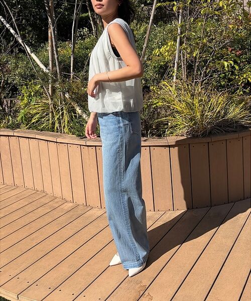 Rouge vif la cle / ルージュ・ヴィフ ラクレ ニット・セーター | 【一部店舗限定】チュールレイヤードニットトップス【予約】 | 詳細16