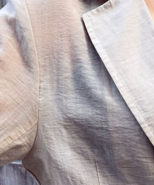 Rouge vif la cle / ルージュ・ヴィフ ラクレ テーラードジャケット | 【一部店舗限定】シアーシングルジャケット | 詳細10