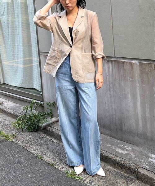 Rouge vif la cle / ルージュ・ヴィフ ラクレ テーラードジャケット | 【一部店舗限定】シアーシングルジャケット | 詳細7