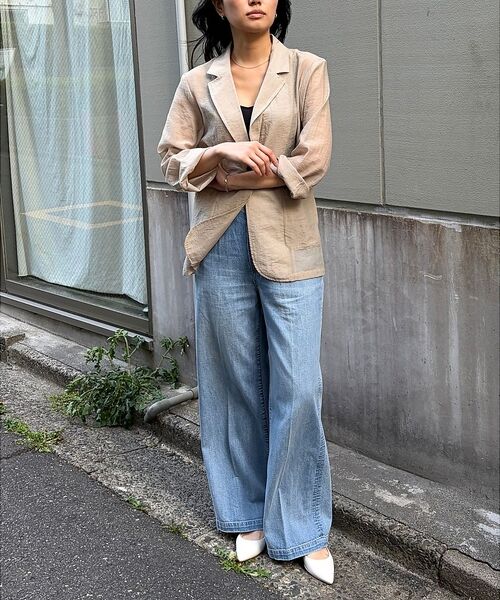 Rouge vif la cle / ルージュ・ヴィフ ラクレ テーラードジャケット | 【一部店舗限定】シアーシングルジャケット | 詳細8