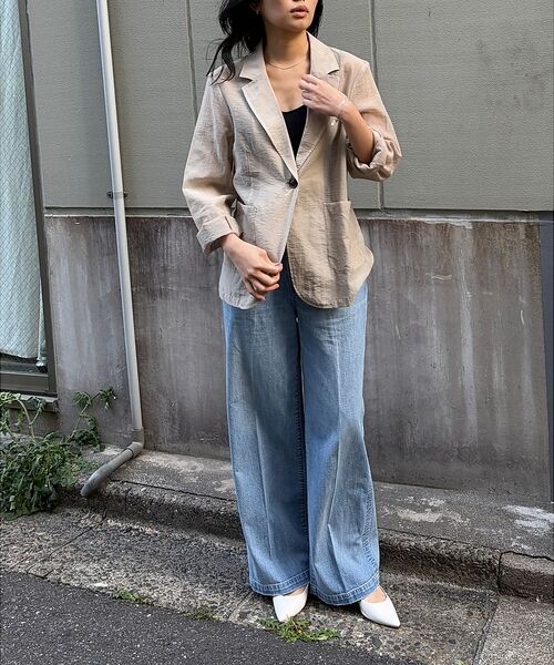 Rouge vif la cle / ルージュ・ヴィフ ラクレ テーラードジャケット | 【一部店舗限定】シアーシングルジャケット | 詳細9