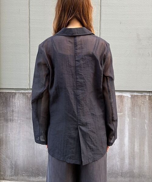 Rouge vif la cle / ルージュ・ヴィフ ラクレ テーラードジャケット | 【一部店舗限定】シアーシングルジャケット | 詳細25