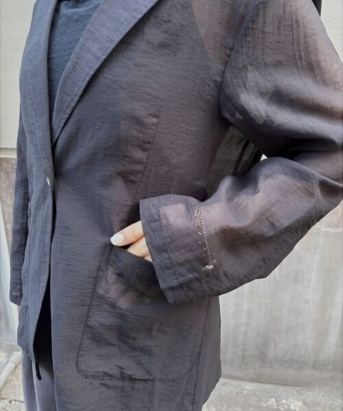 Rouge vif la cle / ルージュ・ヴィフ ラクレ テーラードジャケット | 【一部店舗限定】シアーシングルジャケット | 詳細30