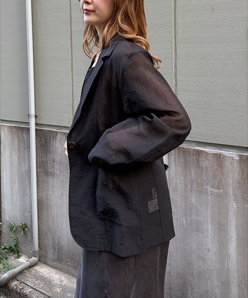 Rouge vif la cle / ルージュ・ヴィフ ラクレ テーラードジャケット | 【一部店舗限定】シアーシングルジャケット | 詳細13