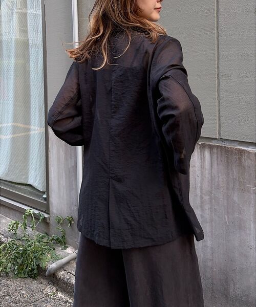 Rouge vif la cle / ルージュ・ヴィフ ラクレ テーラードジャケット | 【一部店舗限定】シアーシングルジャケット | 詳細17