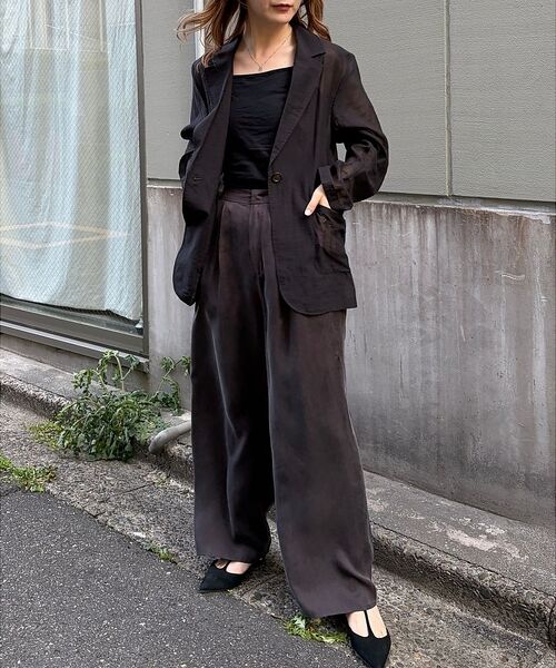 Rouge vif la cle / ルージュ・ヴィフ ラクレ テーラードジャケット | 【一部店舗限定】シアーシングルジャケット | 詳細18