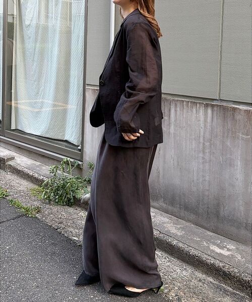 Rouge vif la cle / ルージュ・ヴィフ ラクレ テーラードジャケット | 【一部店舗限定】シアーシングルジャケット | 詳細19