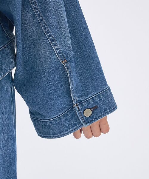 Rouge vif la cle / ルージュ・ヴィフ ラクレ ブルゾン | 【Healthy denim/ヘルシーデニム】デニムジャケット/Latte/ラテ | 詳細10