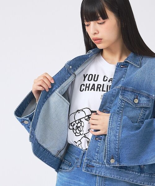 Rouge vif la cle / ルージュ・ヴィフ ラクレ ブルゾン | 【Healthy denim/ヘルシーデニム】デニムジャケット/Latte/ラテ | 詳細17