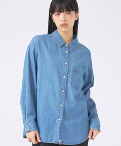 Rouge vif la cle / ルージュ・ヴィフ ラクレ シャツ・ブラウス | 【SOMETHING/サムシング】BIG DENIM SHIRT/デニムシャツ/