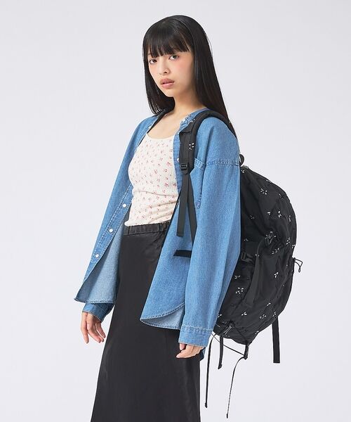 Rouge vif la cle / ルージュ・ヴィフ ラクレ シャツ・ブラウス | 【SOMETHING/サムシング】BIG DENIM SHIRT/デニムシャツ/ | 詳細10