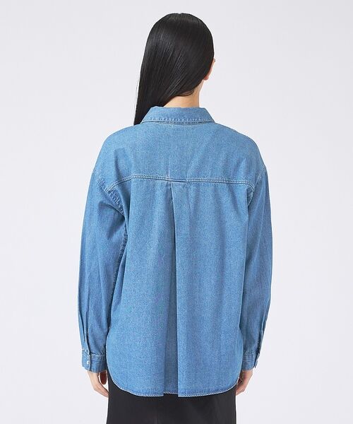 Rouge vif la cle / ルージュ・ヴィフ ラクレ シャツ・ブラウス | 【SOMETHING/サムシング】BIG DENIM SHIRT/デニムシャツ/ | 詳細12