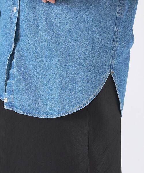 Rouge vif la cle / ルージュ・ヴィフ ラクレ シャツ・ブラウス | 【SOMETHING/サムシング】BIG DENIM SHIRT/デニムシャツ/ | 詳細14