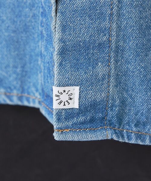 Rouge vif la cle / ルージュ・ヴィフ ラクレ シャツ・ブラウス | 【SOMETHING/サムシング】BIG DENIM SHIRT/デニムシャツ/ | 詳細16