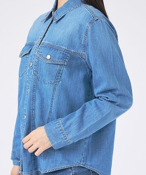 Rouge vif la cle / ルージュ・ヴィフ ラクレ シャツ・ブラウス | 【SOMETHING/サムシング】G-SHIRT/デニムシャツ/デニム【WEB限 | 詳細12