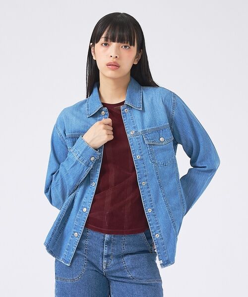 Rouge vif la cle / ルージュ・ヴィフ ラクレ シャツ・ブラウス | 【SOMETHING/サムシング】G-SHIRT/デニムシャツ/デニム【WEB限 | 詳細8