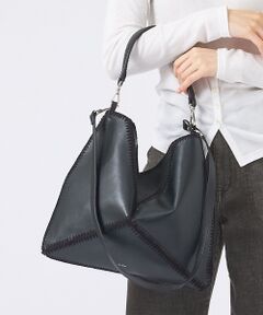 Rouge vif la cle / ルージュ・ヴィフ ラクレ トートバッグ | 【YArKA/ヤーカ】レザー×ニット刺繍バッグ/本革/変形/バッグ/A4収納可能