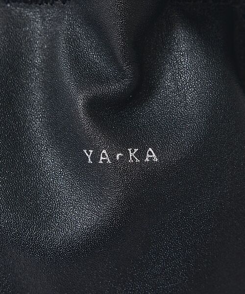 Rouge vif la cle / ルージュ・ヴィフ ラクレ トートバッグ | 【YArKA/ヤーカ】 スモッキング巾着8角形型底バッグ/本革/巾着【予約】 | 詳細9