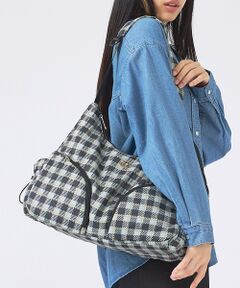 Rouge vif la cle / ルージュ・ヴィフ ラクレ ショルダーバッグ | 【Casselini/キャセリーニ】ラウンドBIGショルダー/チェック柄/ショル