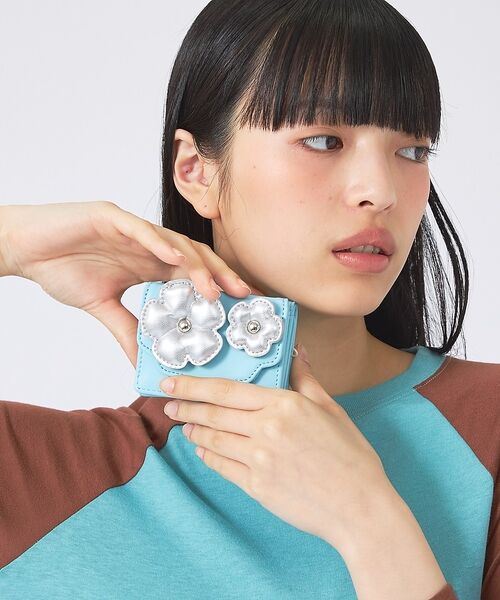 Rouge vif la cle / ルージュ・ヴィフ ラクレ 財布・コインケース・マネークリップ | 【Casselini/キャセリーニ】フラワーぷっくりウォレット/財布/花【WEB | 詳細8