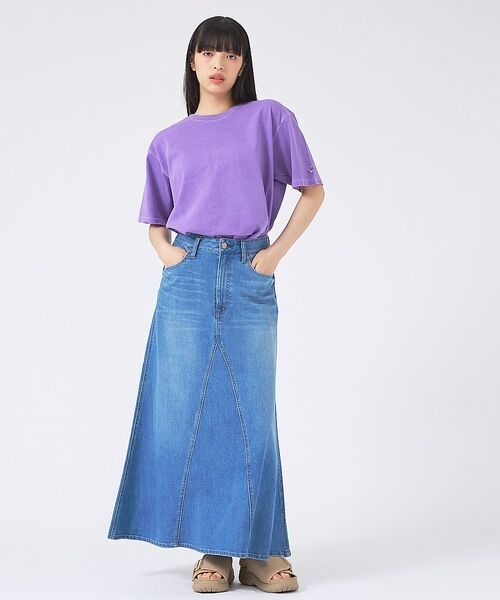 Rouge vif la cle / ルージュ・ヴィフ ラクレ ロング・マキシ丈スカート | 【Healthy denim/ヘルシーデニム】デニムスカート/Apricot/ア | 詳細14