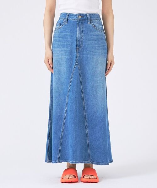 Rouge vif la cle / ルージュ・ヴィフ ラクレ ロング・マキシ丈スカート | 【Healthy denim/ヘルシーデニム】デニムスカート/Apricot/ア | 詳細16