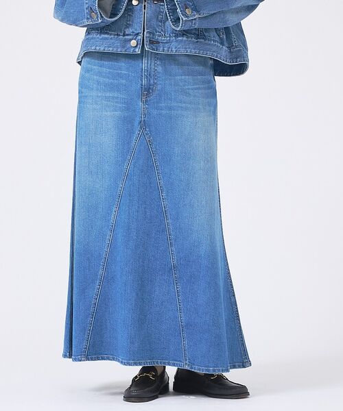 Rouge vif la cle / ルージュ・ヴィフ ラクレ ロング・マキシ丈スカート | 【Healthy denim/ヘルシーデニム】デニムスカート/Apricot/ア | 詳細5