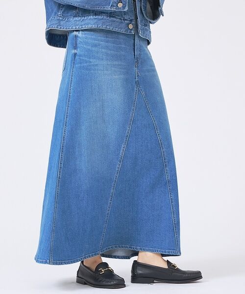 Rouge vif la cle / ルージュ・ヴィフ ラクレ ロング・マキシ丈スカート | 【Healthy denim/ヘルシーデニム】デニムスカート/Apricot/ア | 詳細7