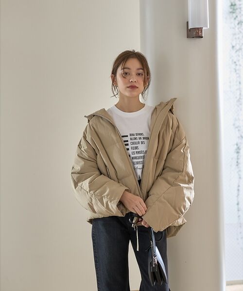 Rouge vif la cle / ルージュ・ヴィフ ラクレ ダウンジャケット・ベスト | 【upper hights/アッパーハイツ】Olten ダブルジップショートダウ | 詳細2