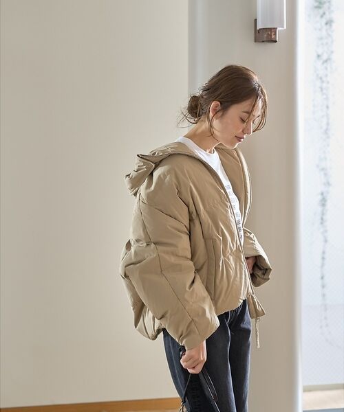 Rouge vif la cle / ルージュ・ヴィフ ラクレ ダウンジャケット・ベスト | 【upper hights/アッパーハイツ】Olten ダブルジップショートダウ | 詳細3