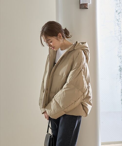 Rouge vif la cle / ルージュ・ヴィフ ラクレ ダウンジャケット・ベスト | 【upper hights/アッパーハイツ】Olten ダブルジップショートダウ | 詳細4
