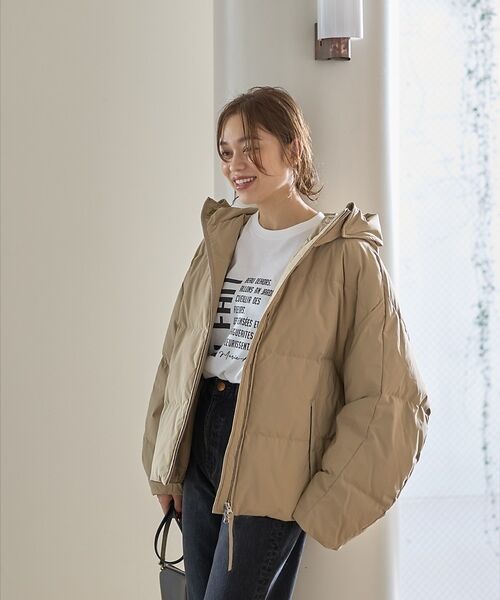 Rouge vif la cle / ルージュ・ヴィフ ラクレ ダウンジャケット・ベスト | 【upper hights/アッパーハイツ】Olten ダブルジップショートダウ | 詳細5