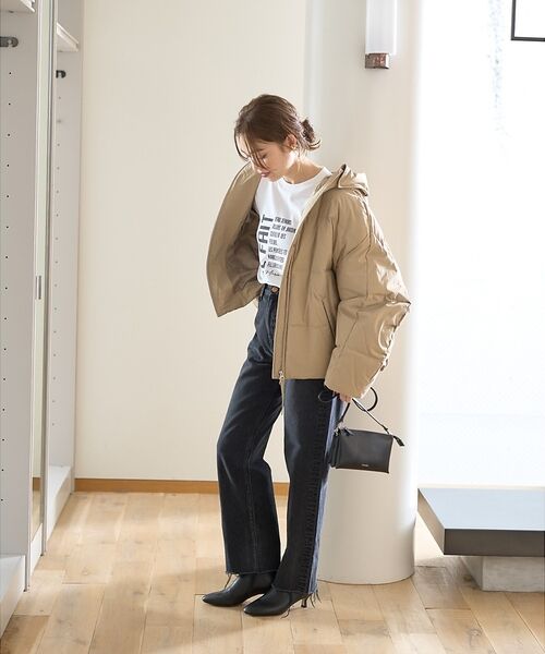 Rouge vif la cle / ルージュ・ヴィフ ラクレ ダウンジャケット・ベスト | 【upper hights/アッパーハイツ】Olten ダブルジップショートダウ | 詳細8