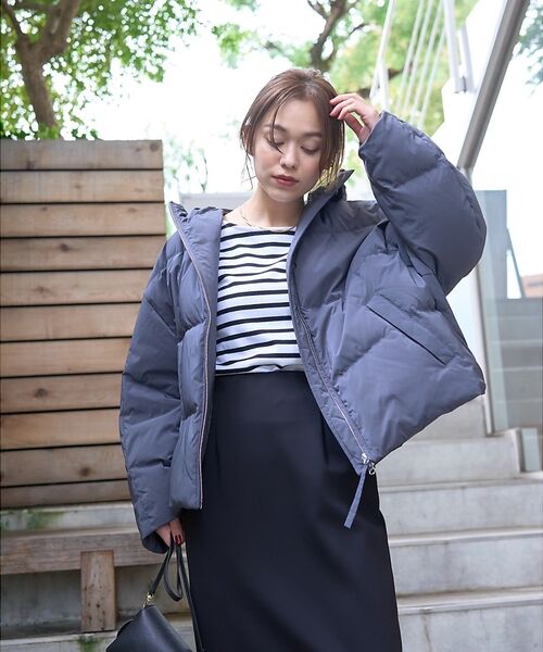 Rouge vif la cle / ルージュ・ヴィフ ラクレ ダウンジャケット・ベスト | 【upper hights/アッパーハイツ】Olten ダブルジップショートダウ | 詳細18