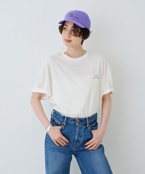 Rouge vif la cle / ルージュ・ヴィフ ラクレ Tシャツ | 【ST.JOHNS 3RD CLUB/セントジョンズサードクラブ】バッグプリント | 詳細1
