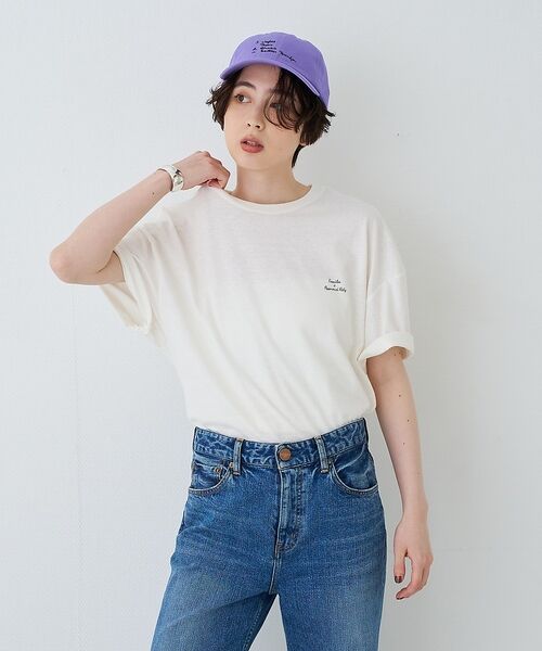 Rouge vif la cle / ルージュ・ヴィフ ラクレ Tシャツ | 【ST.JOHNS 3RD CLUB/セントジョンズサードクラブ】バッグプリント | 詳細2