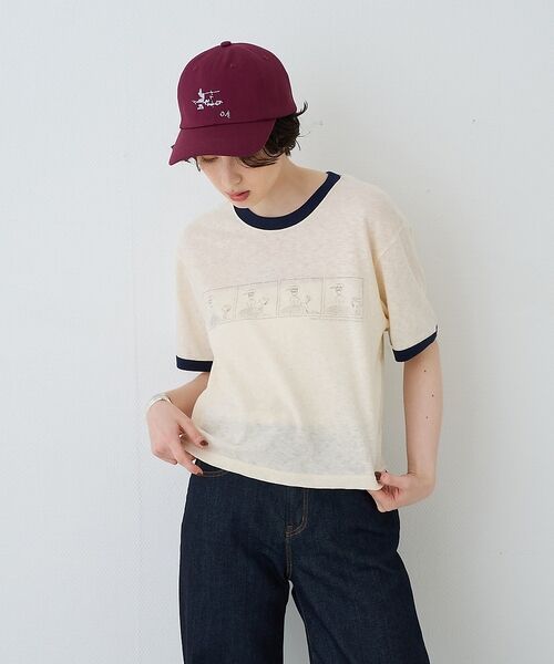 Rouge vif la cle / ルージュ・ヴィフ ラクレ Tシャツ | 【ST.JOHNS 3RD CLUB/セントジョンズサードクラブ】リンガーTシャ | 詳細1