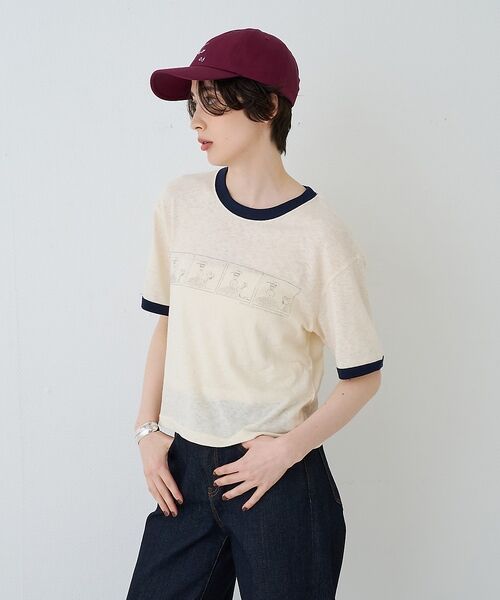 Rouge vif la cle / ルージュ・ヴィフ ラクレ Tシャツ | 【ST.JOHNS 3RD CLUB/セントジョンズサードクラブ】リンガーTシャ | 詳細4