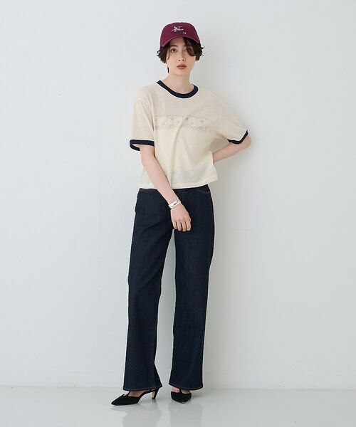 Rouge vif la cle / ルージュ・ヴィフ ラクレ Tシャツ | 【ST.JOHNS 3RD CLUB/セントジョンズサードクラブ】リンガーTシャ | 詳細9